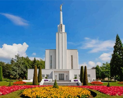 Bern Swiss Temple Diamond Painting