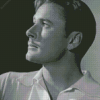 Black And White Errol Flynn Diamond Painting