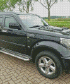 Black Dodge Nitro Car Diamond Painting