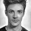 Black And White Grant Gustin Art Diamond Paintings