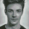 Black And White Grant Gustin Art Diamond Paintings