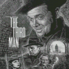 Black And White The Third Man Poster Diamond Painting