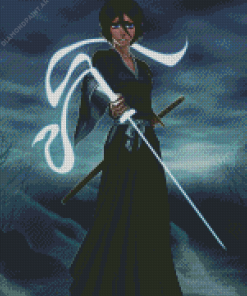 Bleach Anime Rukia Kuchiki Diamond Painting