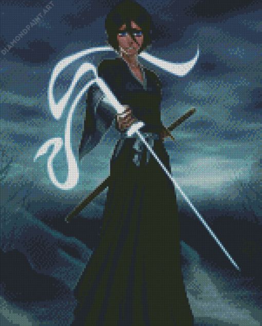 Bleach Anime Rukia Kuchiki Diamond Painting