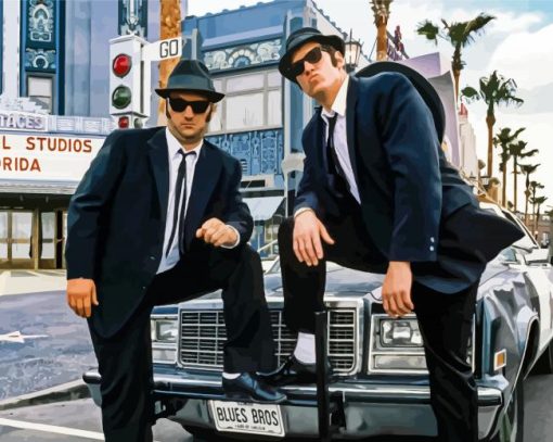 Blues Brothers Diamond Painting