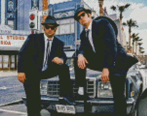 Blues Brothers Diamond Painting