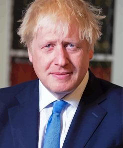 Boris Johnson Prime Minister Of The Uk Diamond Painting