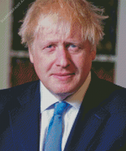 Boris Johnson Prime Minister Of The Uk Diamond Painting