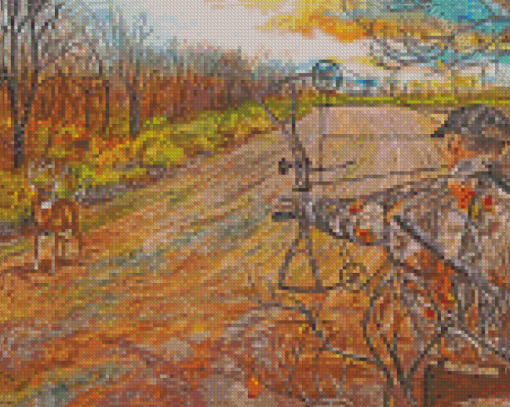 Bow Hunting Diamond Painting