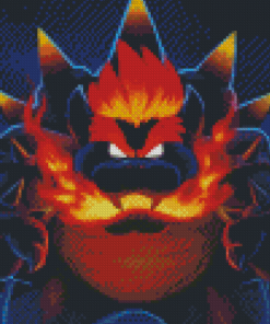 Bowser Pokemon Diamond Painting