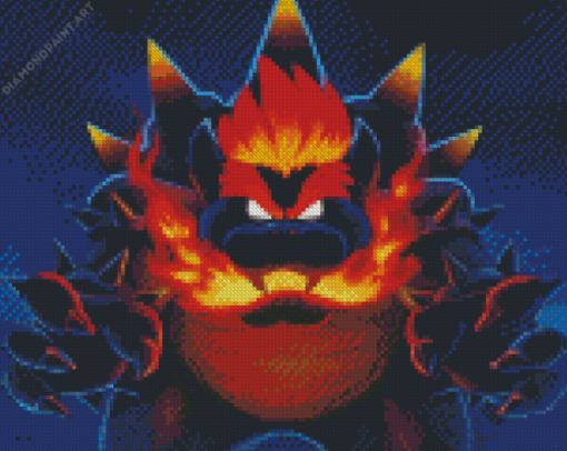 Bowser Pokemon Diamond Painting