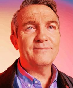 Bradley Walsh Face Diamond Painting