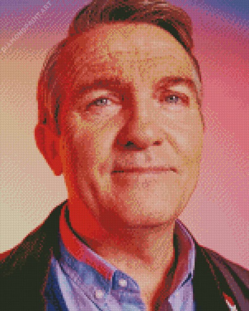 Bradley Walsh Face Diamond Painting