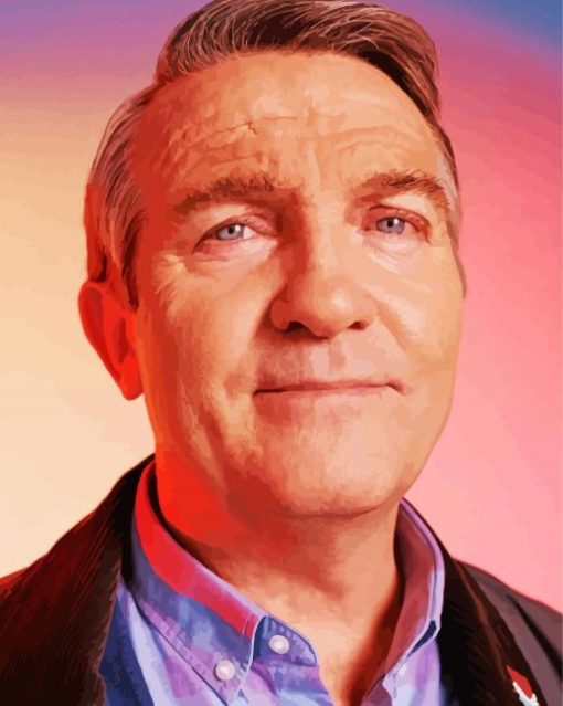 Bradley Walsh Face Diamond Painting