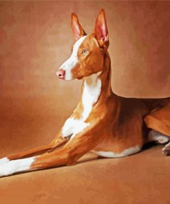 Brown Podenco Diamond Painting