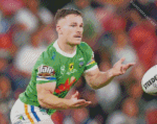 Canberra Raiders NRL Player Diamond Painting