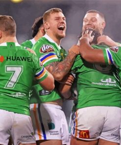 Canberra Raiders National Rugby League Team Diamond Painting