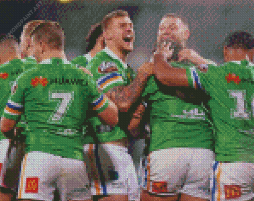 Canberra Raiders National Rugby League Team Diamond Painting