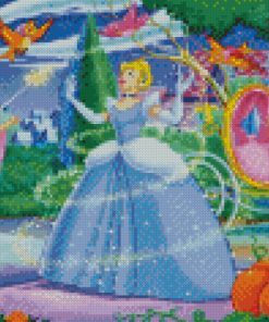 Cartoon Cinderella Characters Diamond Painting