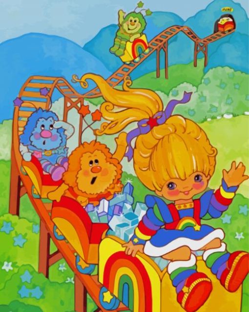 Cartoon Rainbow Brite Diamond Painting