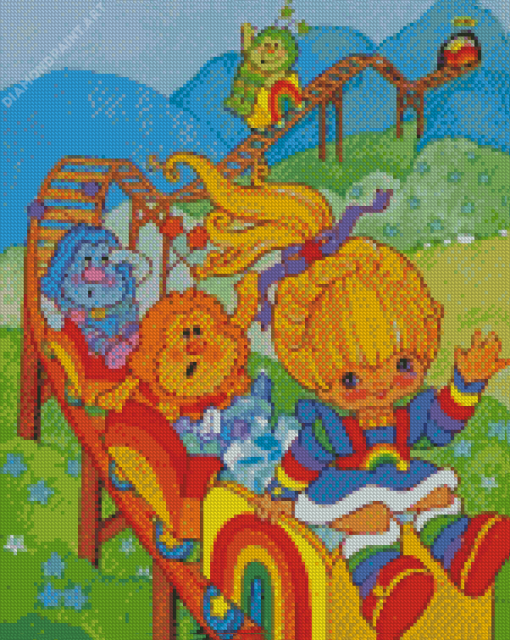 Cartoon Rainbow Brite Diamond Painting