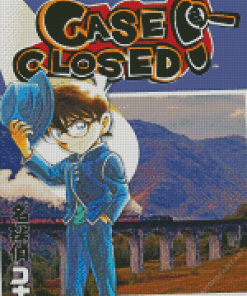 Case Closed Poster Diamond Painting