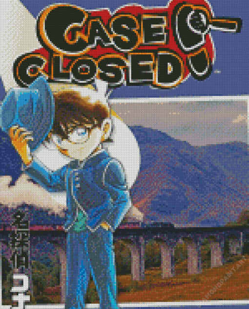 Case Closed Poster Diamond Painting