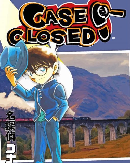 Case Closed Poster Diamond Painting