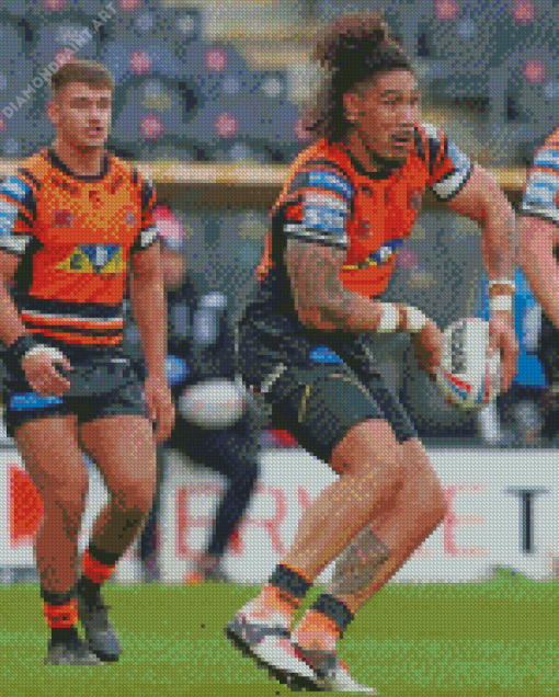 Castleford Tigers Rugby League Players Diamond Painting