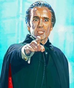 Christopher Lee The Dracula Diamond Painting