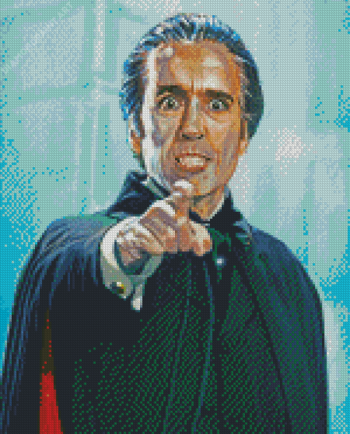 Christopher Lee The Dracula Diamond Painting