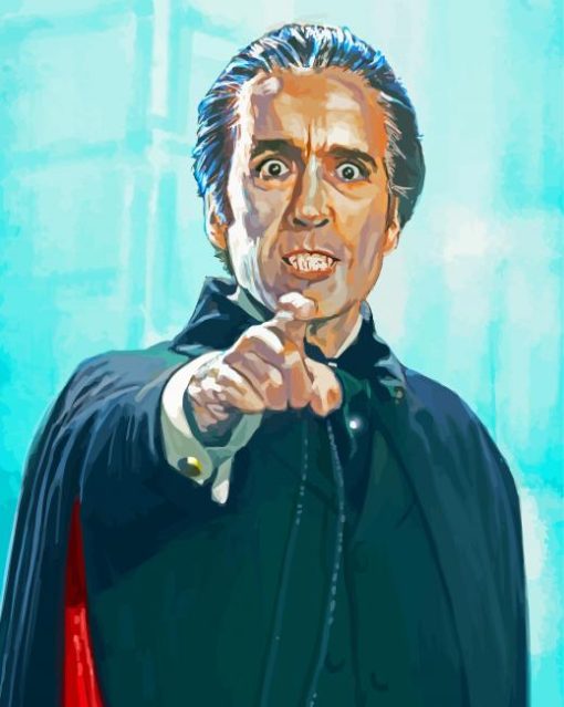 Christopher Lee The Dracula Diamond Painting