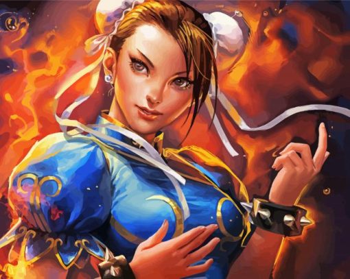 Chun Li Art Diamond Paintings