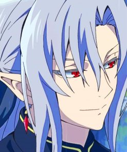 Close Up Ferid Bathory Diamond Painting