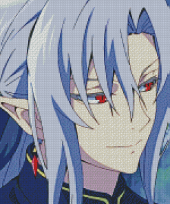 Close Up Ferid Bathory Diamond Painting