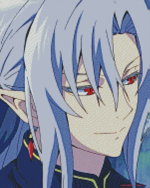 Close Up Ferid Bathory Diamond Painting