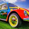 Colorful Volkswagen Bug Diamond Painting