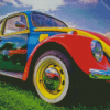 Colorful Volkswagen Bug Diamond Painting