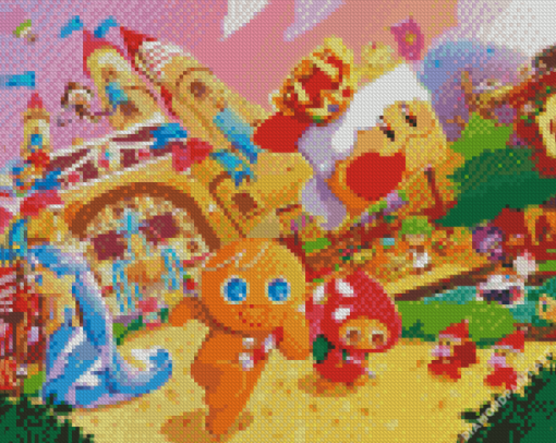 Cookie Run Kingdom Game Diamond Painting