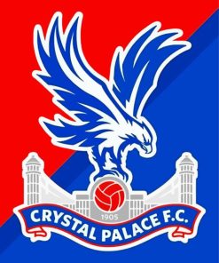 Crystal Palace F C Logo Diamond Painting