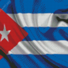 Cuban Flag Diamond Paintings