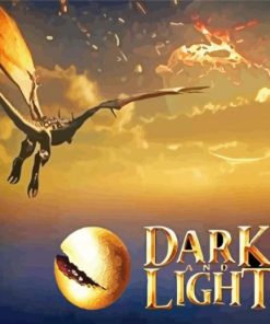 Dark And Light Game Poster Diamond Painting