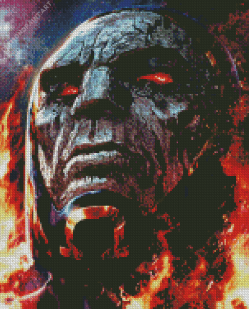 Darkseid Face Diamond Painting