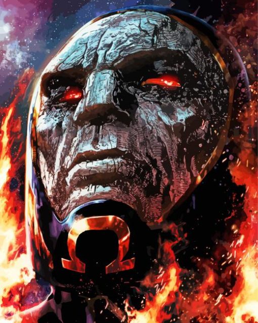 Darkseid Face Diamond Painting