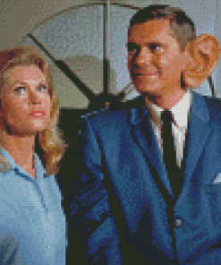 Darrin And Samantha From Bewitched Diamond Painting