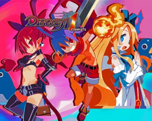 Disgaea Anime Serie Diamond Painting