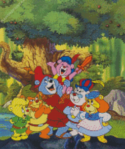 Disney Gummi Bears Characters Diamond Painting