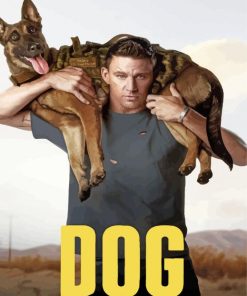 Dog The Movie Poster Diamond Paintings