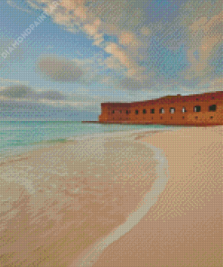 Dry Tortugas National Park Beach Diamond Paintings