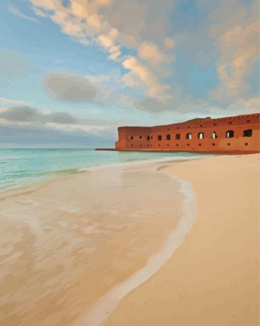 Dry Tortugas National Park Beach Diamond Paintings